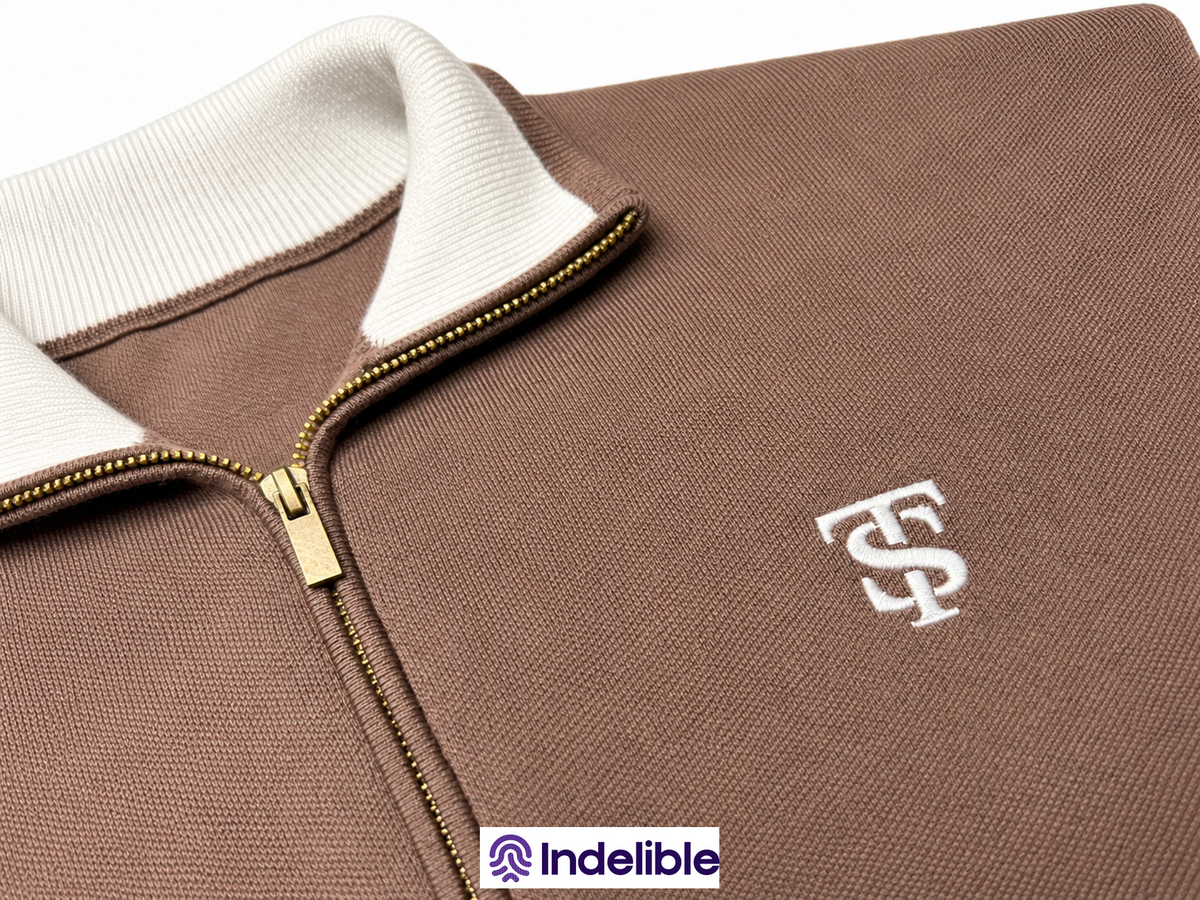 Mocha Quarterzip