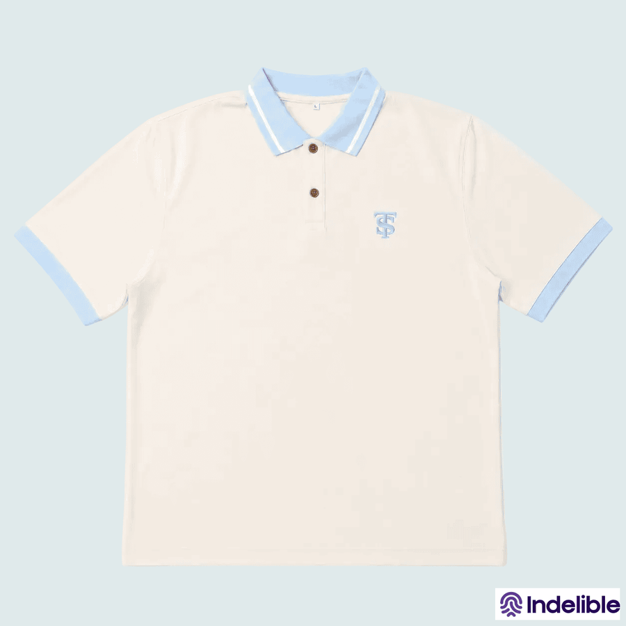 Core Polo — Light blue