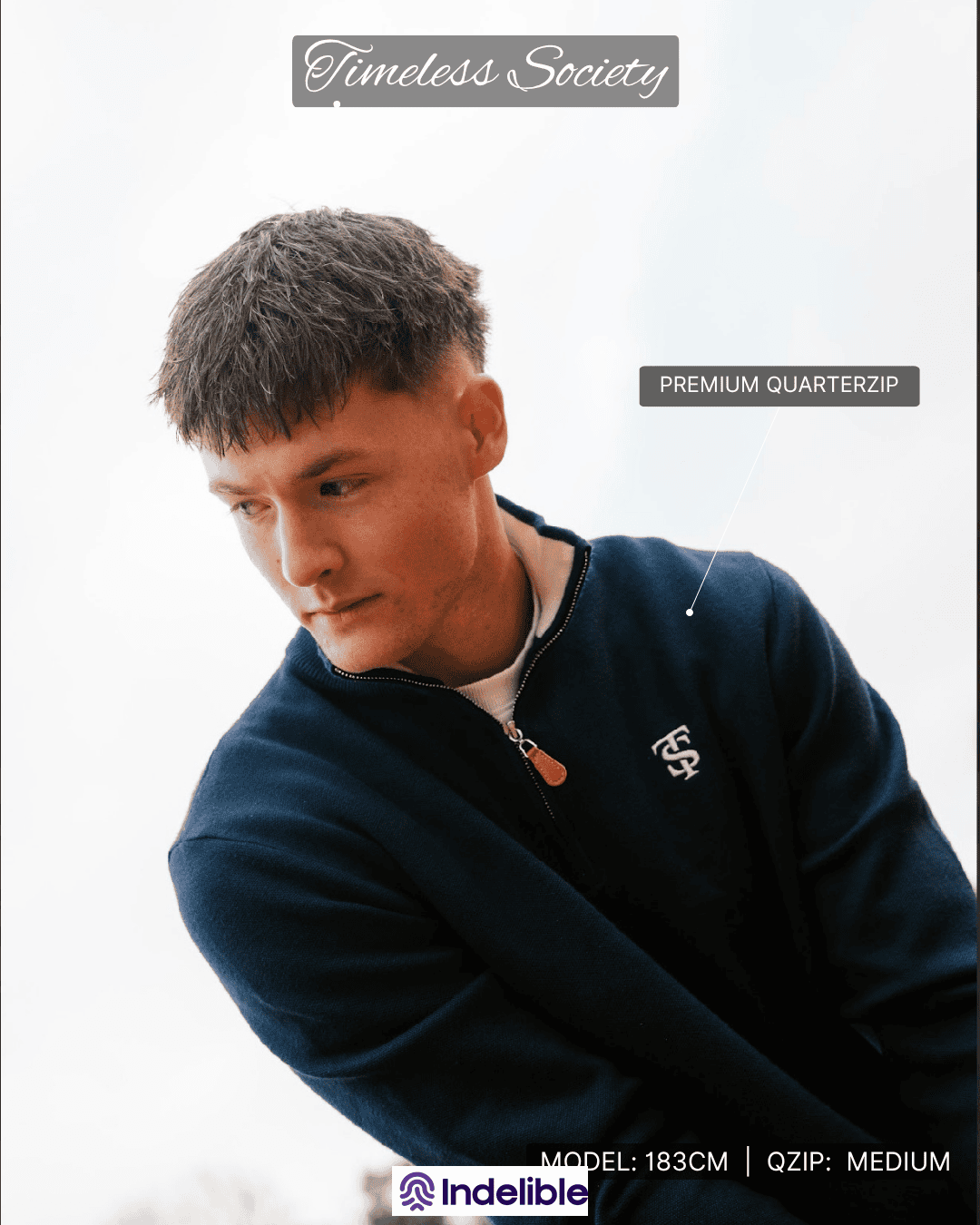 Premium Quarter-Zip Pullover