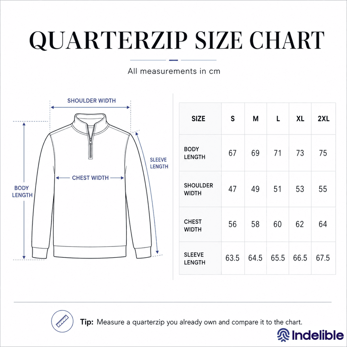 Premium Quarter-Zip Pullover